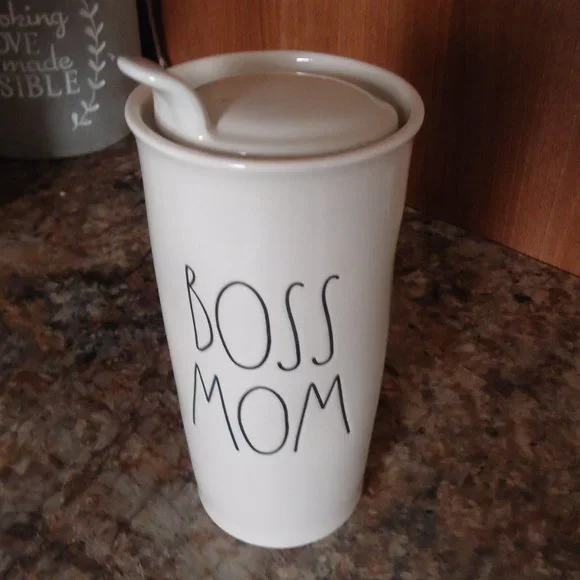 Boss Mom Covered Coffee Carafe w/Lid - Picture 6 of 7